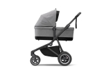 Thule Комбинирана количка 2в1 Sleek - Grey Melange/шаси Aluminum